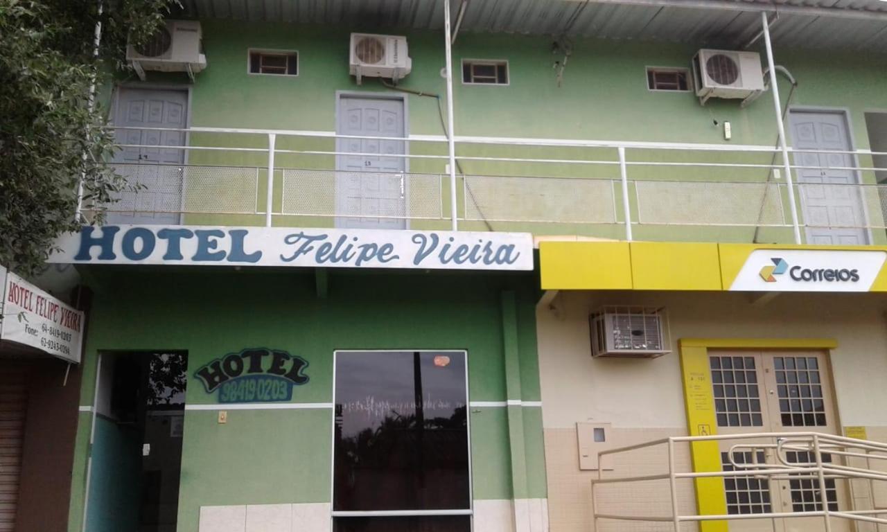 Hotel Felipe Vieira Rio Claro (Goias) Eksteriør bilde